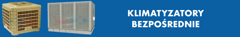 Klimatyzatory ewaporacyjne bezpośrednie